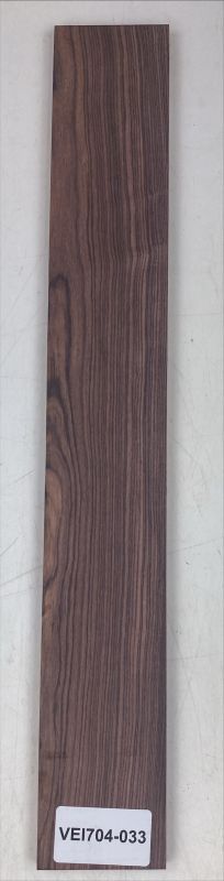 Griffbrett Königsholz - Kingwood 530x75x9mm,  Einzelstück #033